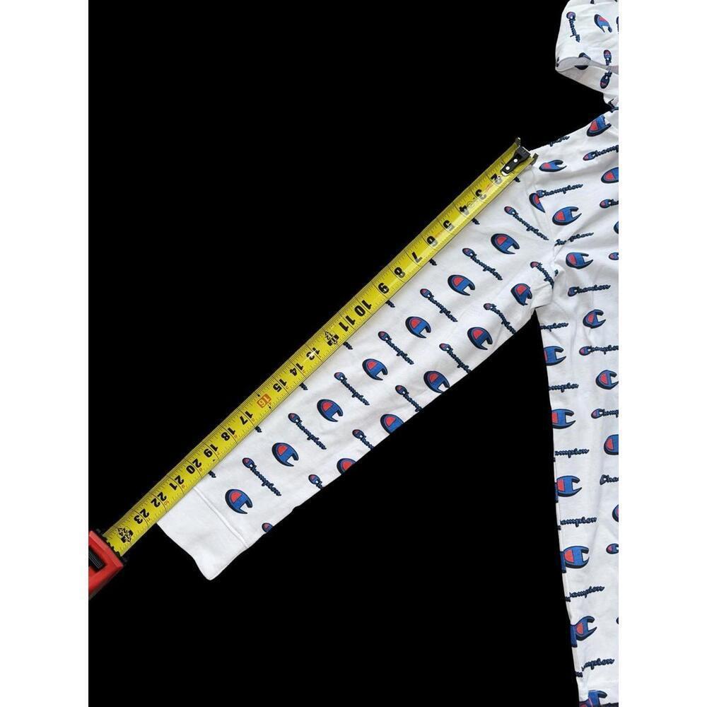 Champion Youth Boys Long-Sleeve Pullover All-over Print Long Sleve Shirt L - Picture 5 of 6